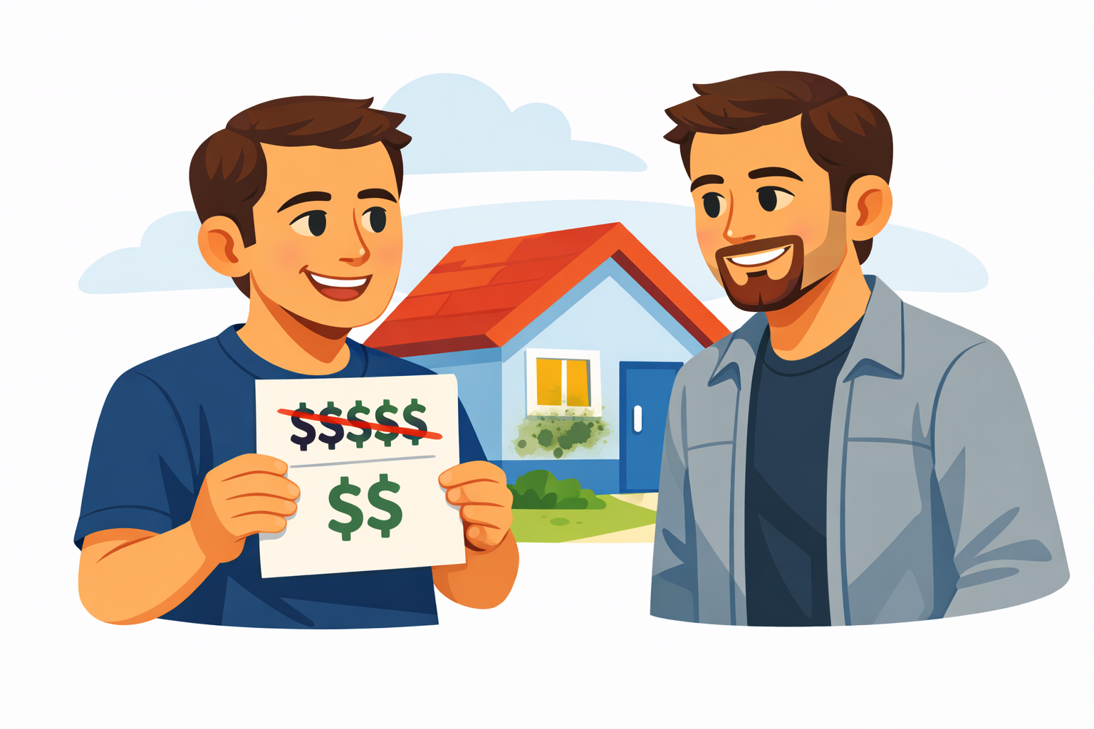 Cliente soddisfatto con una valutazione corretta